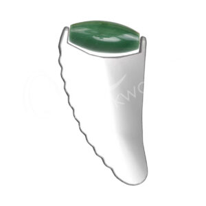 Green Aventurine Gua Sha Roller Massager