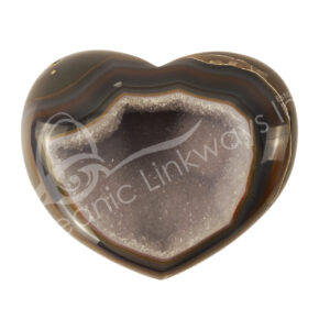 Agate with Druse Heart