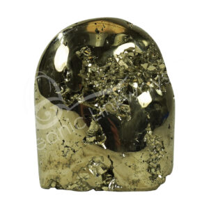 Pyrite with Druse Free Shape