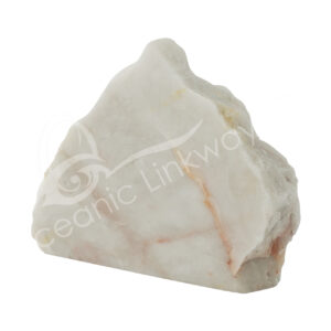 Crystal Quartz Slice with a Base Cut