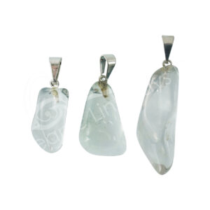 Polished Prasiolite Tumbled Stones Pendant
