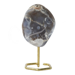 Polished Agate EX Druse on Stand
