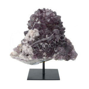 Natural Amethyst Druse on Stand