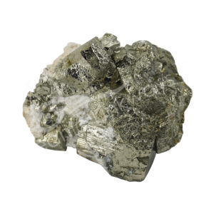 Pyrite with Calcite Specimen