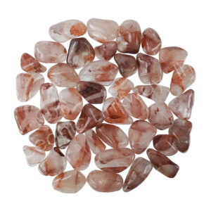 Red Hematoid Quartz Tumbled Stones