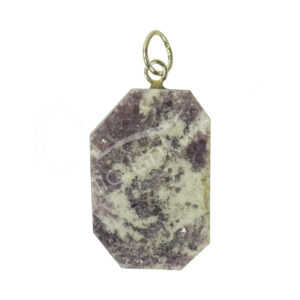Lepidolite Slice Pendant