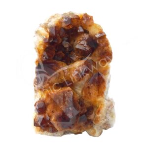 Citrine Super EX Druse Cut Base