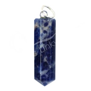 Dark Sodalite Pencil Point Pendant