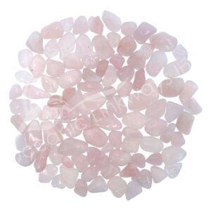 Rose Quartz A Tumbled Stones