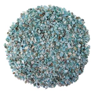 Polished Larimar Ex Tumbled Chips