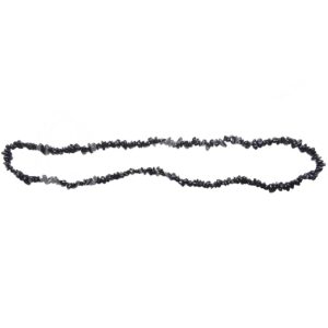 Black Obsidian Chips Necklace