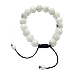 Rainbow Moonstone Adjustable Bracelet