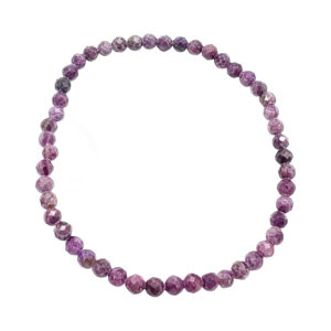 Stichtite Faceted Beads Bracelet