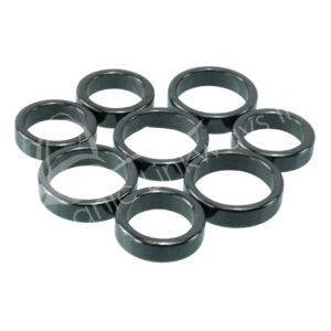 Magnetic Hematite Flat Ring