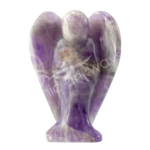 Amethyst Angel Carving