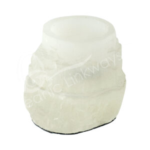 Selenite Iceberg-Shaped Tealight Holder