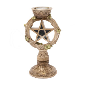 Pentacle Tealight Holder 4.45"L X 3.55"W X 8.05"H